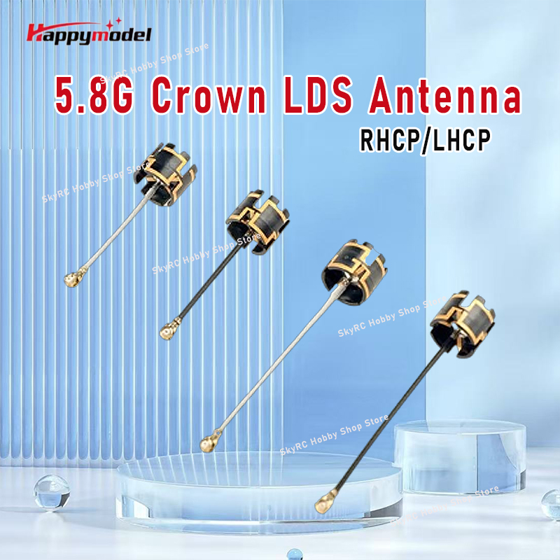 Drone Racing Antenna - Happymodel 5.8G Crown LDS Antena RHCP/LHCP