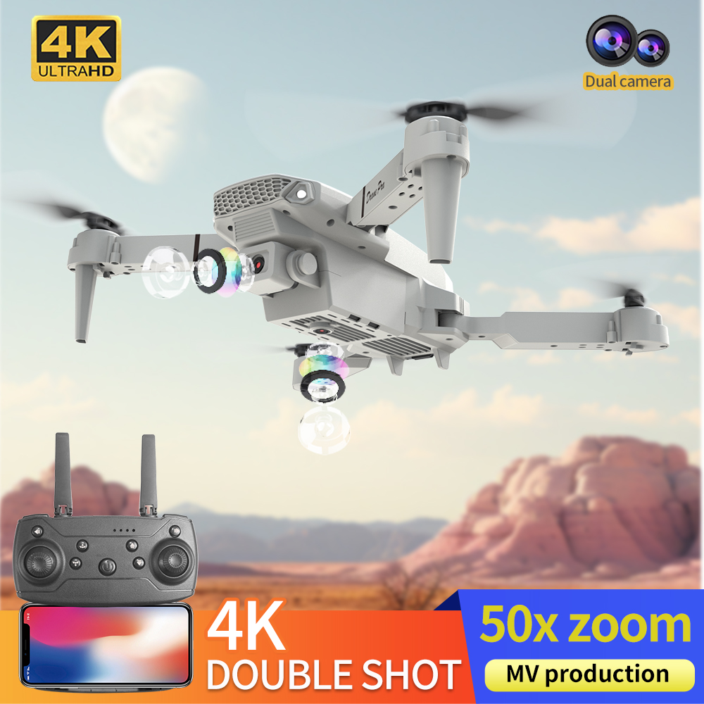 2026 NOVO E88 Drone RC Profiss - Drone Racing Camera avaliação e preço