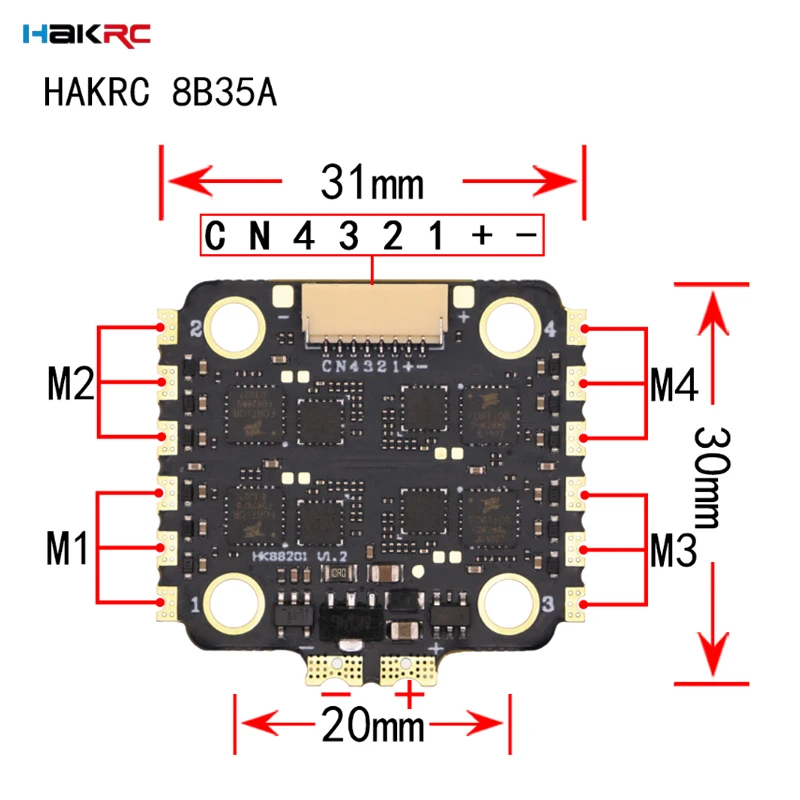 Controlador de Voo Mini HAKRC  - Drone Racing Esc avaliação e preço